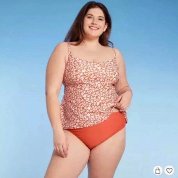 Target Other - Target Red Floral Women's Bikini Set